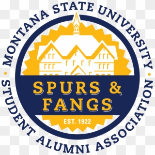 Montana State University Spurs & Fangs Student Alumni - Bultras, HD Png Download