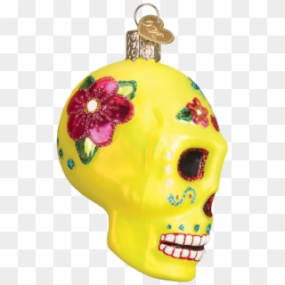 Christmas Ornaments, Day Of The Dead, Old World Christmas - Skull, HD Png Download