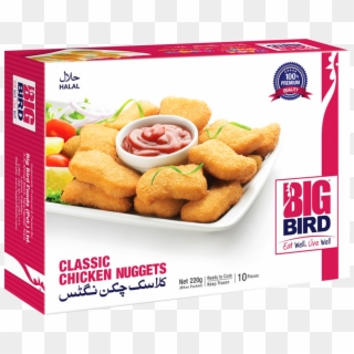 Big Bird Classic Chicken Nuggets 220 Gm - Big Bird Food Pvt Ltd, HD Png Download
