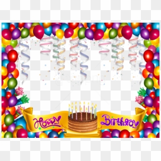 Free Png Cute Happy Birthday Frame Background Best - Happy Birthday Frame .png, Transparent Png