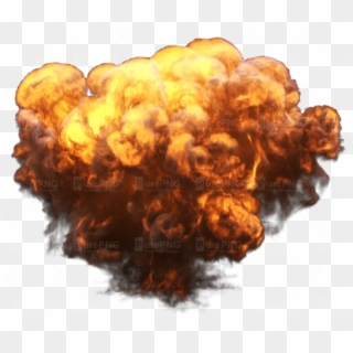 Big Explosion With Fire And Smoke Png Image - Explosion Transparent, Png Download
