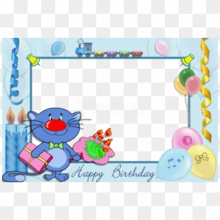 Free Png Happy Birthday Kids Transparent Frame Background - Happy Birthday Frames For Boys, Png Download