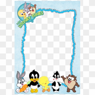 Looney Tunes Frame Png Clipart Tasmanian Devil Looney - Baby Looney Tunes Disney, Transparent Png
