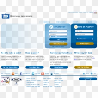 Safeway Insurance Competitors, Revenue And Employees - Payment Page, HD Png Download