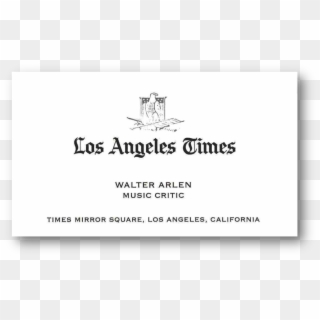 Angeles Times, HD Png Download