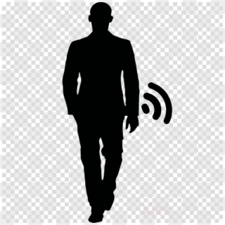 Man In Suit Silhouette Png Clipart Clip Art - Transparent Background Man Silhouette Png, Png Download