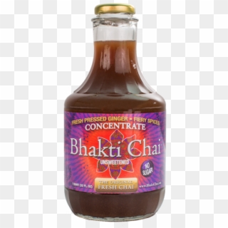 Bhakti Unsweetened Chai Concentrate Glass - Bottle, HD Png Download