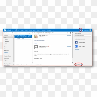 See If Skype Is Available For Outlook - Isapi Filters, HD Png Download