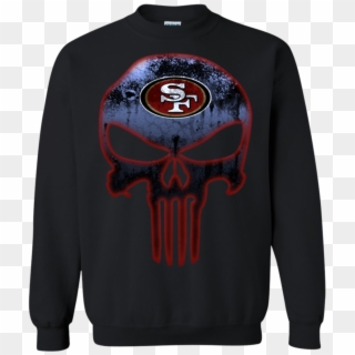 San Francisco 49ers Football The Punisher Skull Shirts - Grinch Holding Wine Glass, HD Png Download