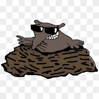 Mole, Molehill, Animal, Fun, Sunglasses - Cartoon Mole No Background, HD Png Download