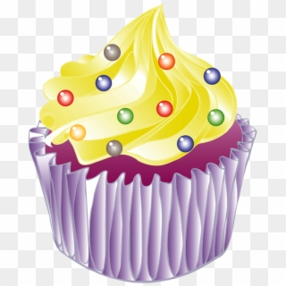 Vanilla Cupcake Clipart Cupcake Decorating - Cupcake, HD Png Download