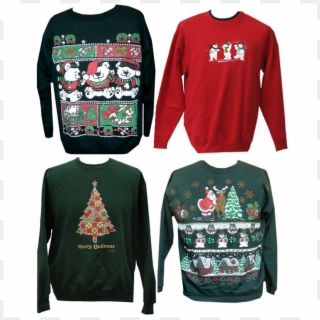 More Views - Vintage Ugly Christmas Sweatshirts, HD Png Download