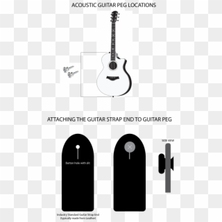 Acoustic Guitar Straps - Taylor Guitar, HD Png Download
