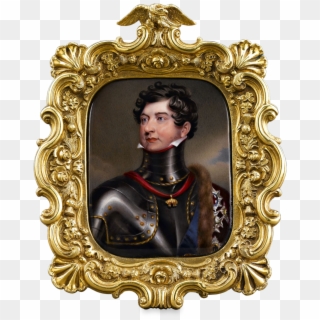 Portrait Of King George Iv By William Essex - Picture Frame, HD Png Download