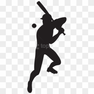 Free Png Baseball Player Silhouette Png - Baseball Player Silhouette Png, Transparent Png