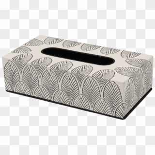 Art Deco Tissue Box - Box, HD Png Download