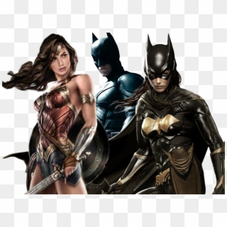 Wonderwoman Batman Batgirl - Woman Version Of Batman, HD Png Download