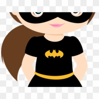 Batgirl Clipart Super Teachers - Bat Girl Clipart Png, Transparent Png