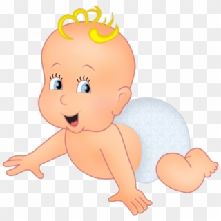 Cute Cartoon Baby Boy Clipart - Baby Animation Clip Art, HD Png Download