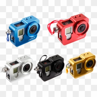 Aluminium Protective Housing For Gopro Hero 3 /4, HD Png Download