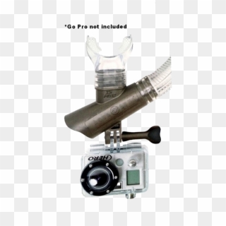 Aqua Lung Magellan Lx/atlantis Gopro Snorkel Set - Film Camera, HD Png Download