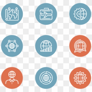 Global Business - Circle, HD Png Download