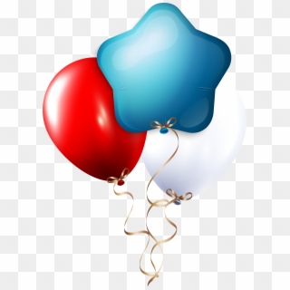 Balloons Png Image - Blue Red Balloons Png, Transparent Png
