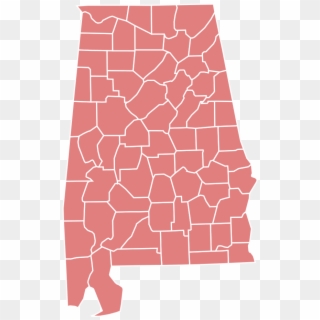 Alabama R Sweep - Alabama Election Results By County, HD Png Download