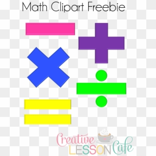 Math Symbols Clip Art N12 - Math Symbol For Kids, HD Png Download