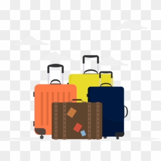 Checked Baggage Will Utilise Luggage Ground Transport - Hand Luggage, HD Png Download
