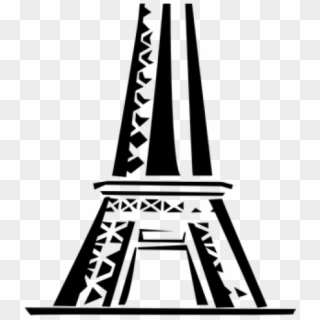 Eiffel Tower Clipart French Monument - Red Eiffel Tower Png, Transparent Png
