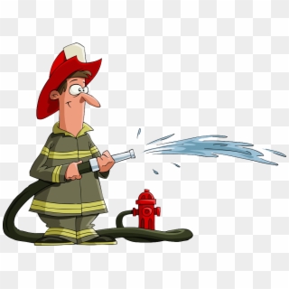 Picture Transparent Firefighter Fire Clip Art Firefighters - Water Fire Hydrant Clipart, HD Png Download
