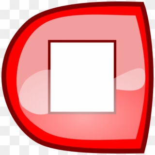 Original Png Clip Art File Red Stop Button Svg Images, Transparent Png