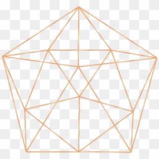 #rose Gold #geometric #shape #freetoedit #overlay - Rose Gold Geometric Shape Png, Transparent Png