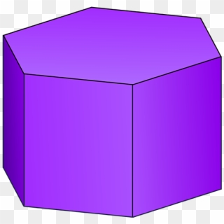 3d Geometric Shapes Png - Hexagonal Prism 3d Shape, Transparent Png
