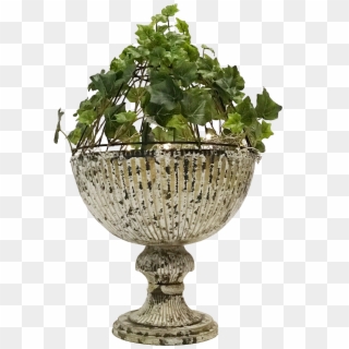 After I Attached The Ivy With Floral Wire, I Took A - Flowerpot, HD Png Download