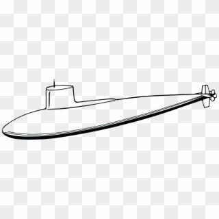 Submarine Png - Clipart Of A Submarine, Transparent Png