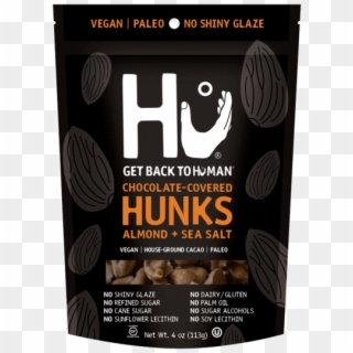 Almonds Sea Salt Hunks - Hu Chocolate Covered Hunks, HD Png Download
