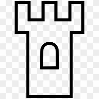Castle Tower Png - Castle Tower Icon Png, Transparent Png