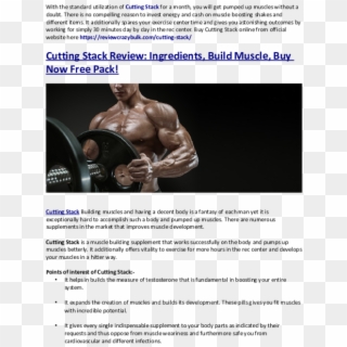Pdf - Bodybuilding, HD Png Download