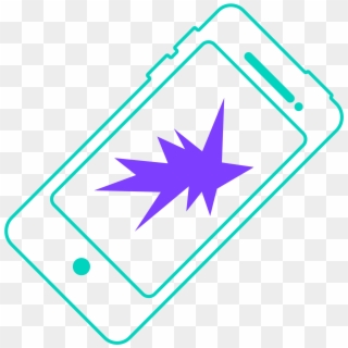 Broken Screen, HD Png Download