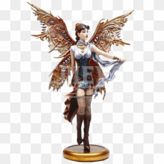 Steampunk Fairy Statue, HD Png Download