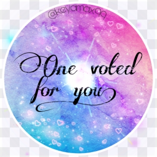 Voted Sticker Effect Magiceffect Rainbow - Calligraphy, HD Png Download