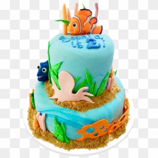 Finding Nemo Tiered Cake - Cake Decorating, HD Png Download