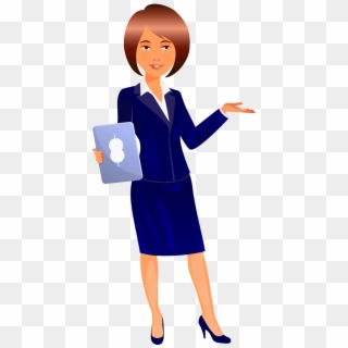 Secretary Clipart Female Social Worker - Social Work Clipart, HD Png Download