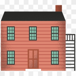 Also Known As The Joseph Caruso House, This Typical - House, HD Png Download