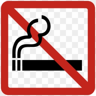 File - No Smoking - Svg - Smoking, HD Png Download