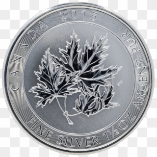 Silver Canadian Superleaf - Coin, HD Png Download