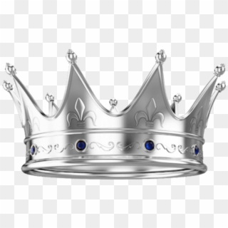 #crown #corona #silver #plateado #plata #king #rey, HD Png Download