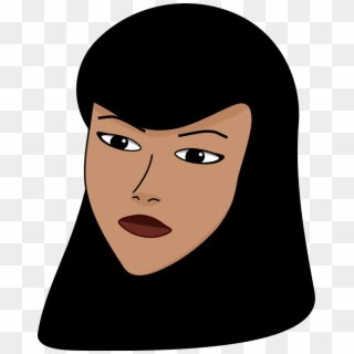 Woman Head Png - Woman Muslim Clip Art, Transparent Png